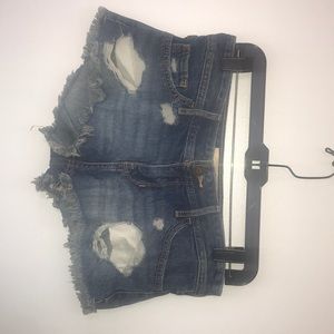 Jean shorts